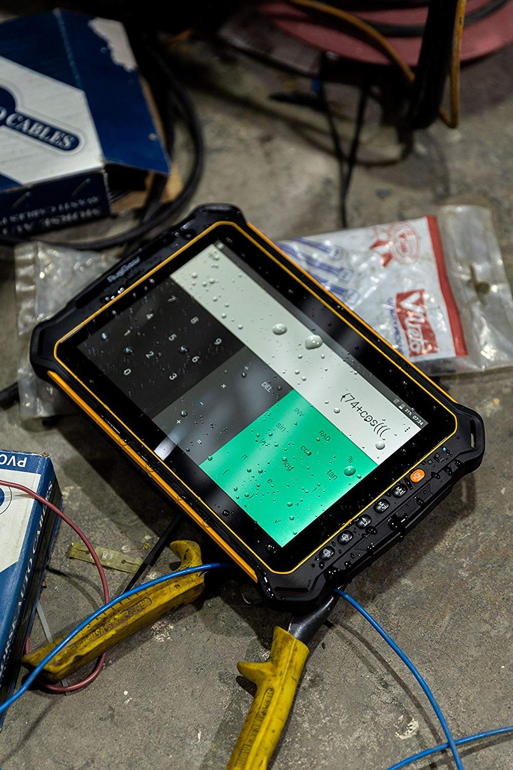 RugGear RG910- Tablet 8 Pulgadas Resistente, Negro