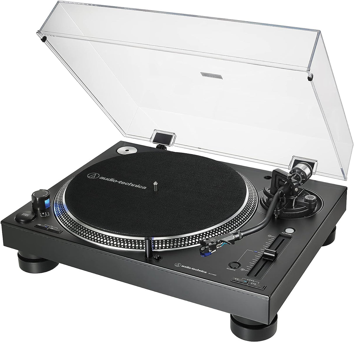 Audio-Technica LP140XPBKEUK Giradiscos Manual Profesional de Tracción Directa Negro