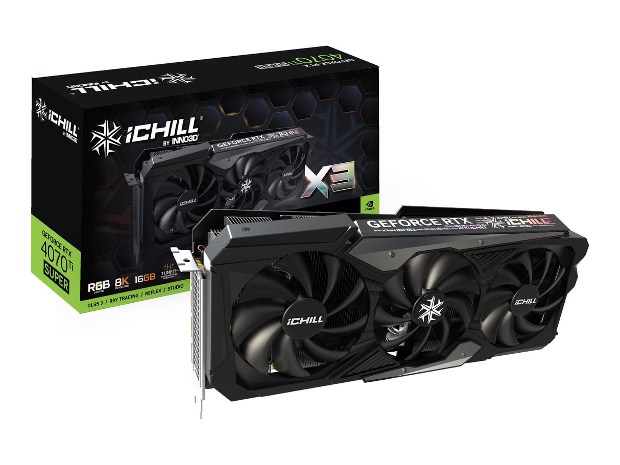 Inno3D iChill GEFORCE RTX 4070 Ti SUPER X3 NVIDIA 16 Go GDDR6X