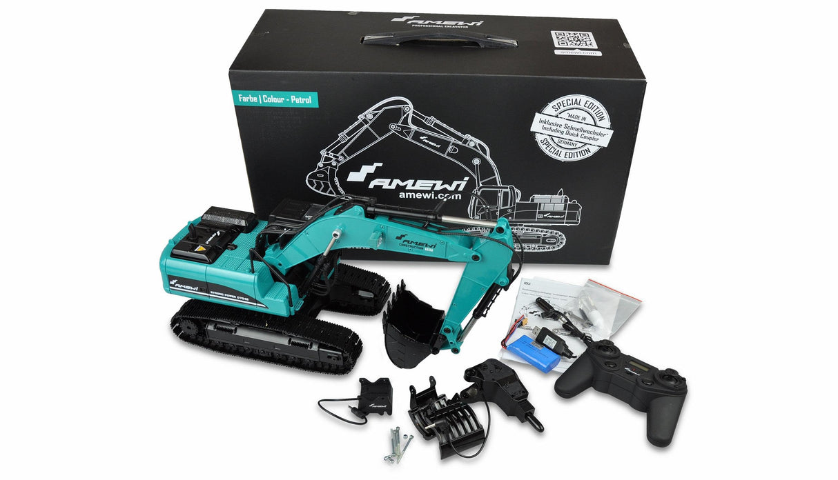 AMEWI 22501 G704E Petrol 1:14 Eléctrico Modelo Funcional RC Listo para funcionar (RTR)