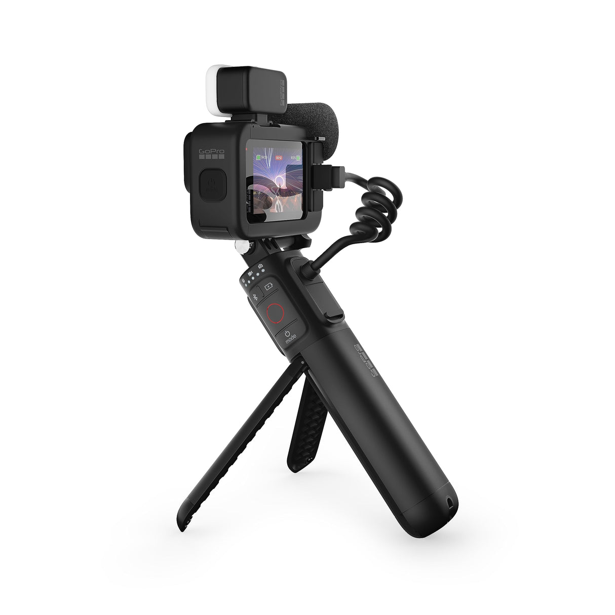 GoPro HERO12 Black Creator Edition: Incluye HERO12 Black, Volta (Agarre de batería, trípode, Control Remoto), Media Mod, Light Mod, batería Enduro y Estuche de Transporte