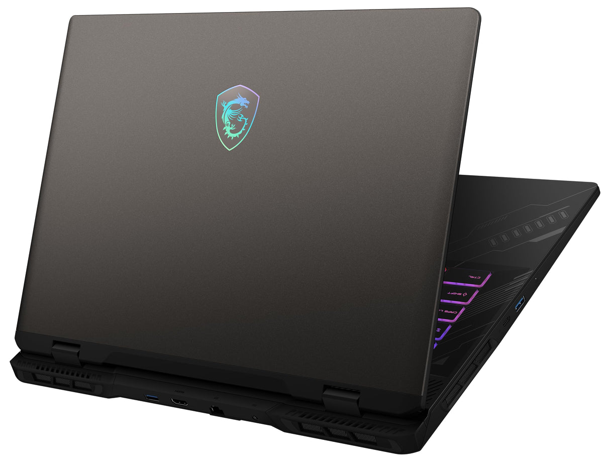 MSI Crosshair A17 HX, Gaming Laptop 17" QHD+ 240Hz Display, AMD Ryzen 9 8940HX, NVIDIA GeForce RTX 5070, 32 GB RAM, 1 TB SSD, Windows 11 Home, Teclado QWERTZ, Cosmos Gris, D8WGKG-010