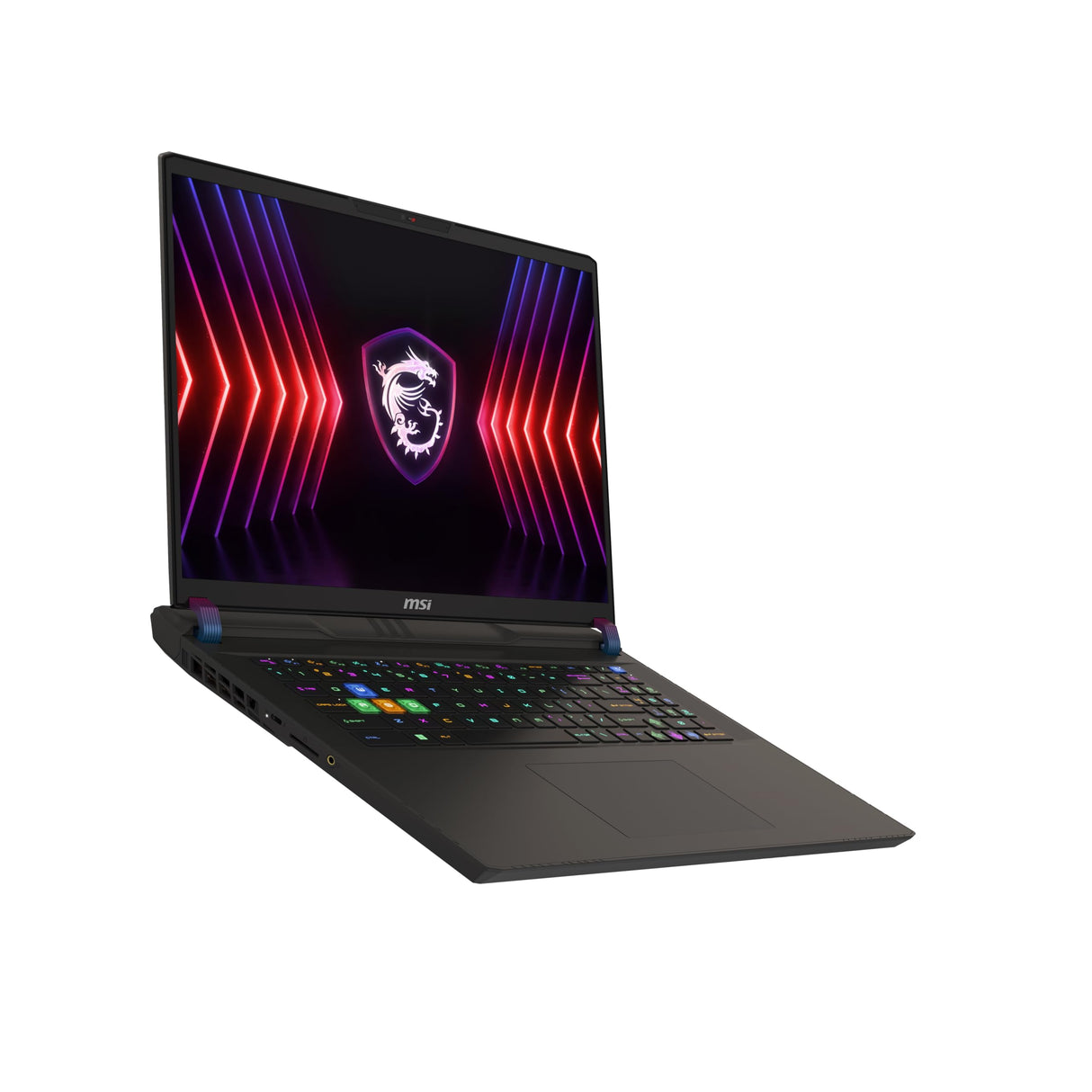 MSI Vector 17 HX A14VFG-260XES - Ordenador portátil 17" QHD+ (Intel Core i7-14700HX, 16GB RAM, 1TB SSD, RTX 4060 GDDR6 8GB, Free Dos) Cosmos Gray - Teclado QWERTY español