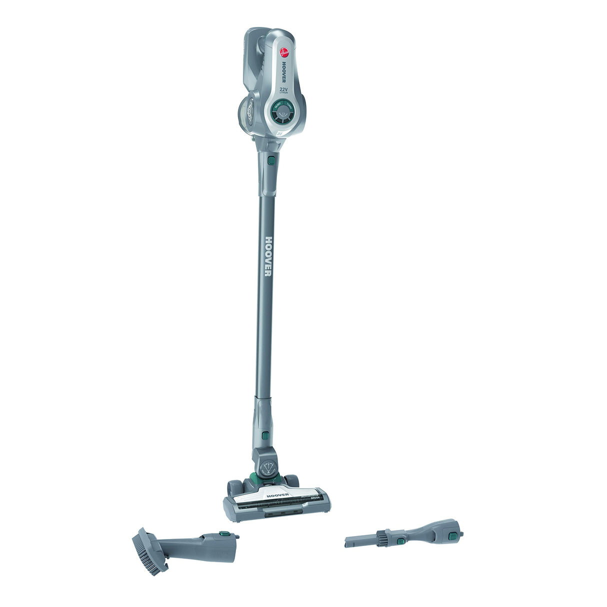 Hoover H-Free 700 HF722AFG Aspiradora Sin Cable, Batería 22V, 35 Minutos, Depósito 0,7 L, Luces LED, Tecnología H-Spin Core