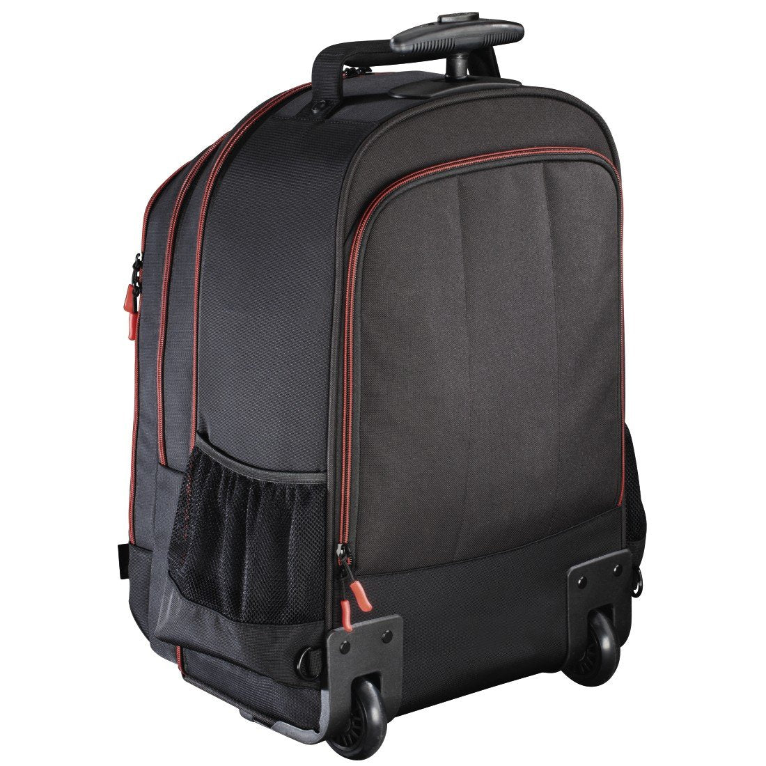 Hama | Mochila para cámara de Fotos réflex (Mochila para Equipo fotográfico con Ruedas, Funda para cámara de Fotos, tamaño 30x23x50cm, Soporte para trípode Incluido) Negro