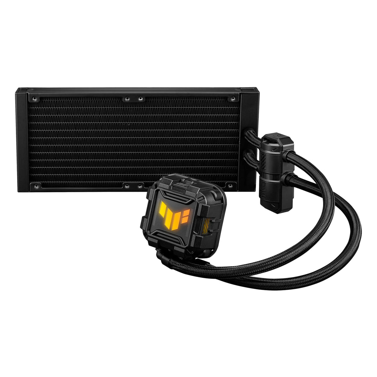 ASUS TUF Gaming LC II 240 ARGB - Sistema de refrigeración líquida (Aura Sync y dos ventiladores de radiador TUF Gaming ARGB de 120 mm)