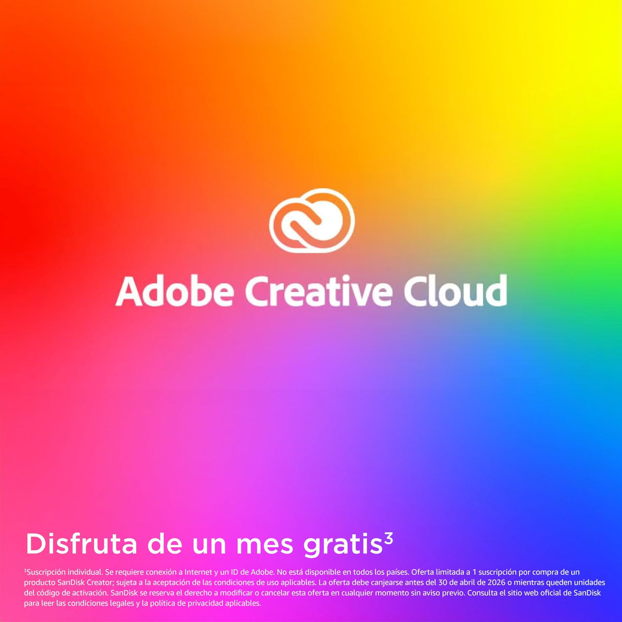 SanDisk Creator Desk Drive SSD 8TB (Unidad SSD externa de sobremesa, compatible con Windows y Mac, Velocidades de lectura hasta 1000 MB/s, Alta capacidad, formato exFAT, 1 mes de Adobe Creative Cloud)