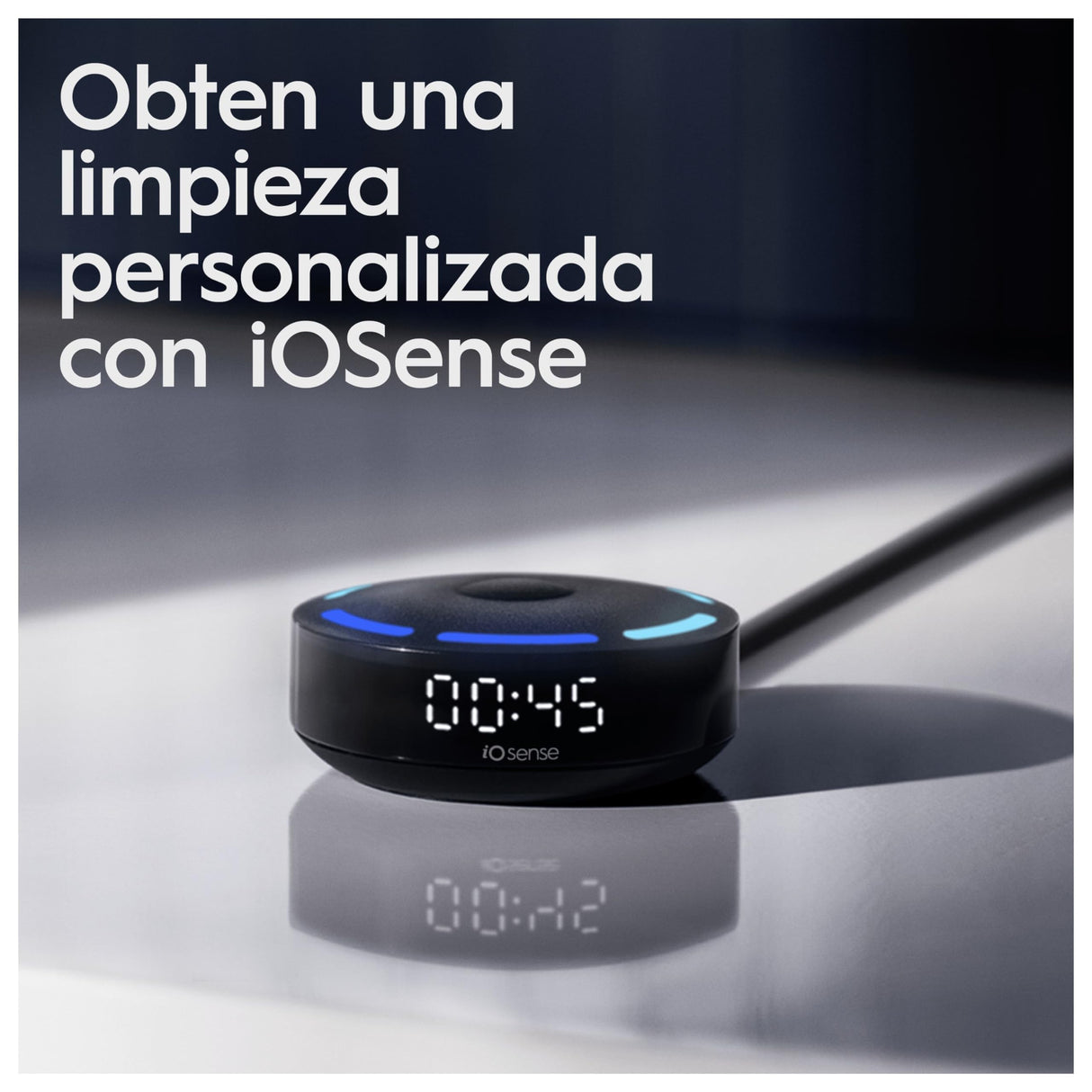 Oral-B iO 10 Cepillo de Dientes Eléctrico Negro, + 1 Cabezal y 1 Estuche Cargador de Viaje, Diseñado por Braun