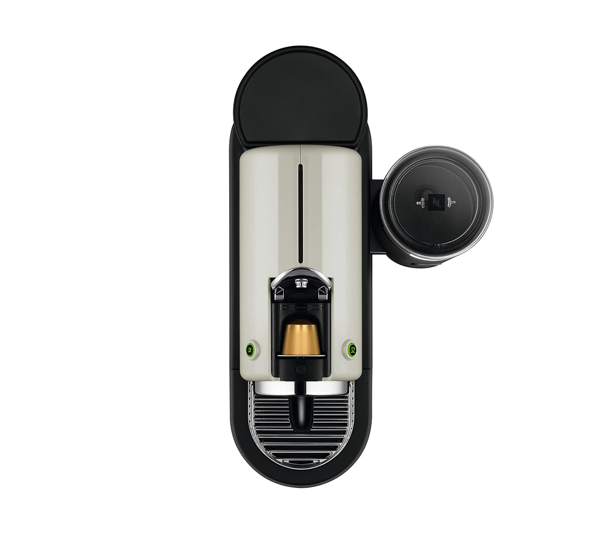 DeLonghi Nespresso Citiz EN267.WAE Cafetera con cápsulas, sistema de extracción especial, 1710 W, 1 L, plástico, Blanco