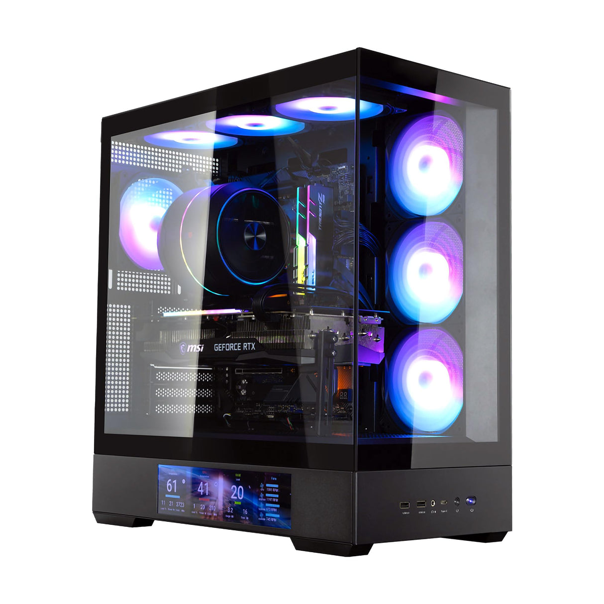 ZALMAN P40 DS - Carcasa para PC (Torre Media), Color Negro