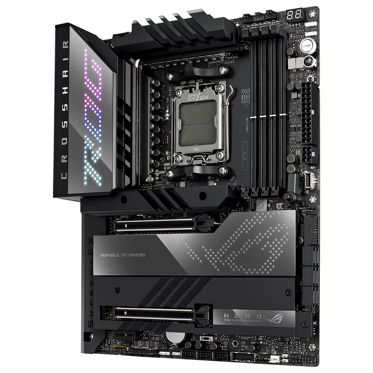 ASUS ROG CROSSHAIR X670E HERO Carte mere Socket AM5 AMD X670