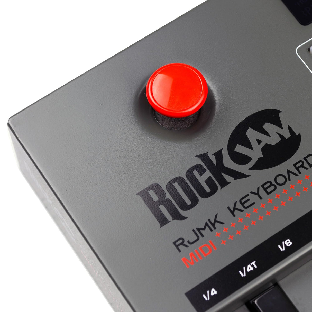 RockJam Go - Controlador de teclado MIDI USB y Bluetooth de 25 teclas con 8 almohadillas de batería retroiluminadas, 8 perillas