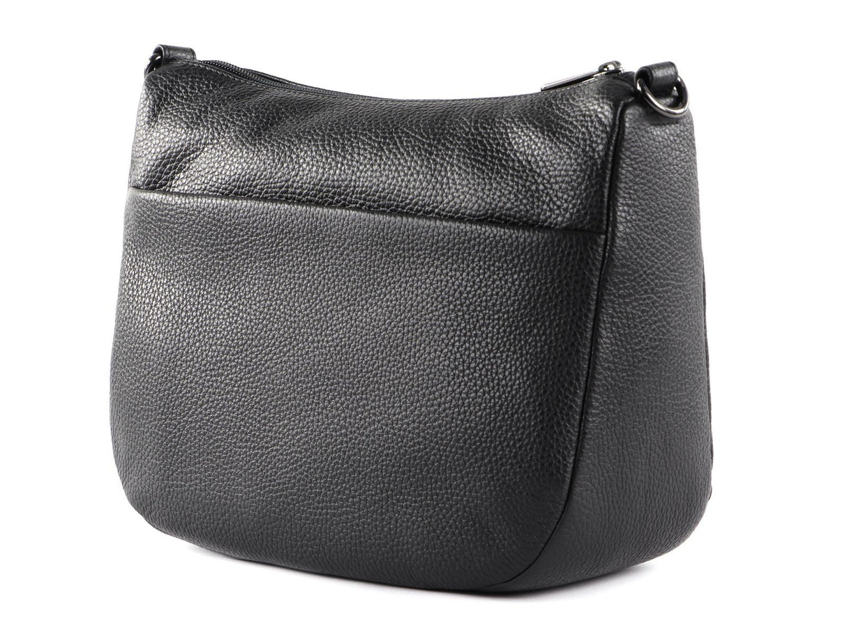Mandarina Duck Mellow Leather P10FZT79, Hobo, Mujer, Negro, Talla única