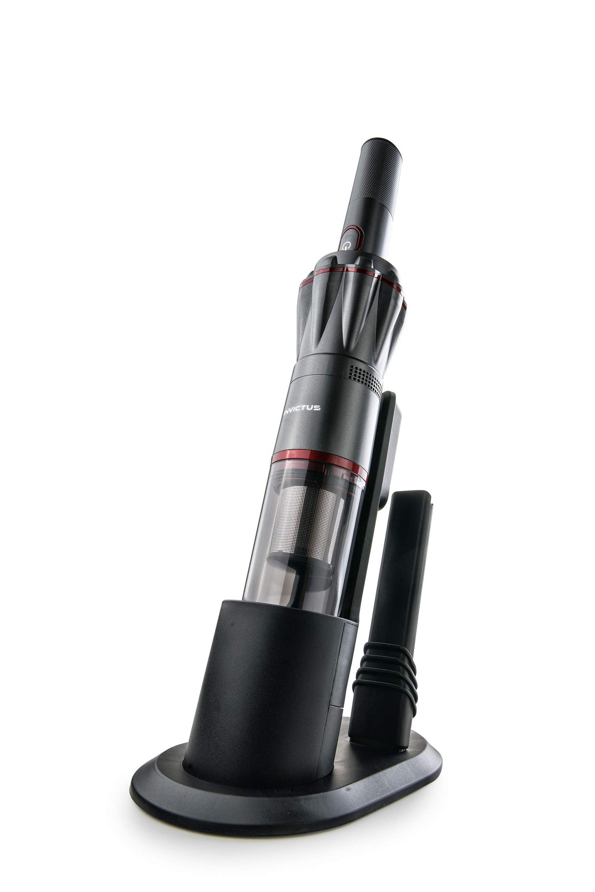 INVICTUS ONE Recarga + 1 Cable-Compacto y Potente-Sistema de filtración del Aire-Autonomía 15 min-0,5 kg, Negro