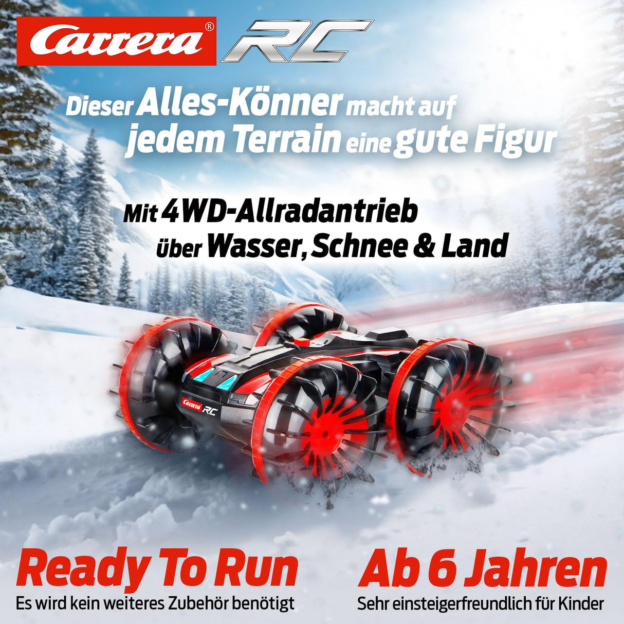 Carrera - 370160131-2,4GHz All-Terrain Stunt Car