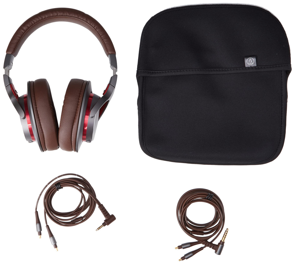 AUDIO TECHNICA ATH-MSR7B Auriculares Marrón y Gris, Diadema