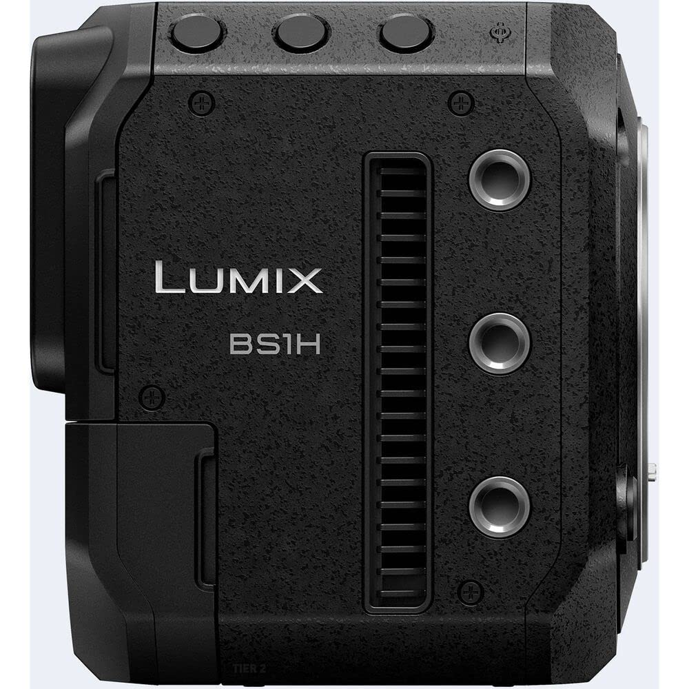 Panasonic Lumix DC-BS1HE Cámara Box (Montura L, Sensor de Formato Completo de 24 MP, transmisión en Vivo, producción de películas, utilizable con Drones) Negro