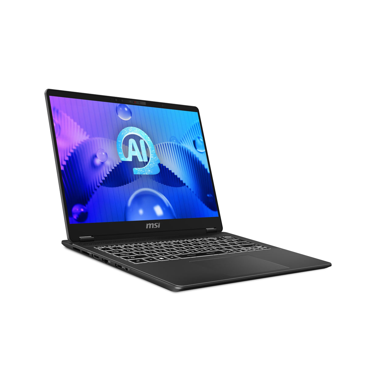 MSI Prestige 14 AI Studio C1VFG-013ES - Ordenador 14" 2.8K, Intel Core Ultra 7 155H, RAM 16GB, 1TB SSD, Windows 11 Home Stellar Gray - Teclado QWERTY español