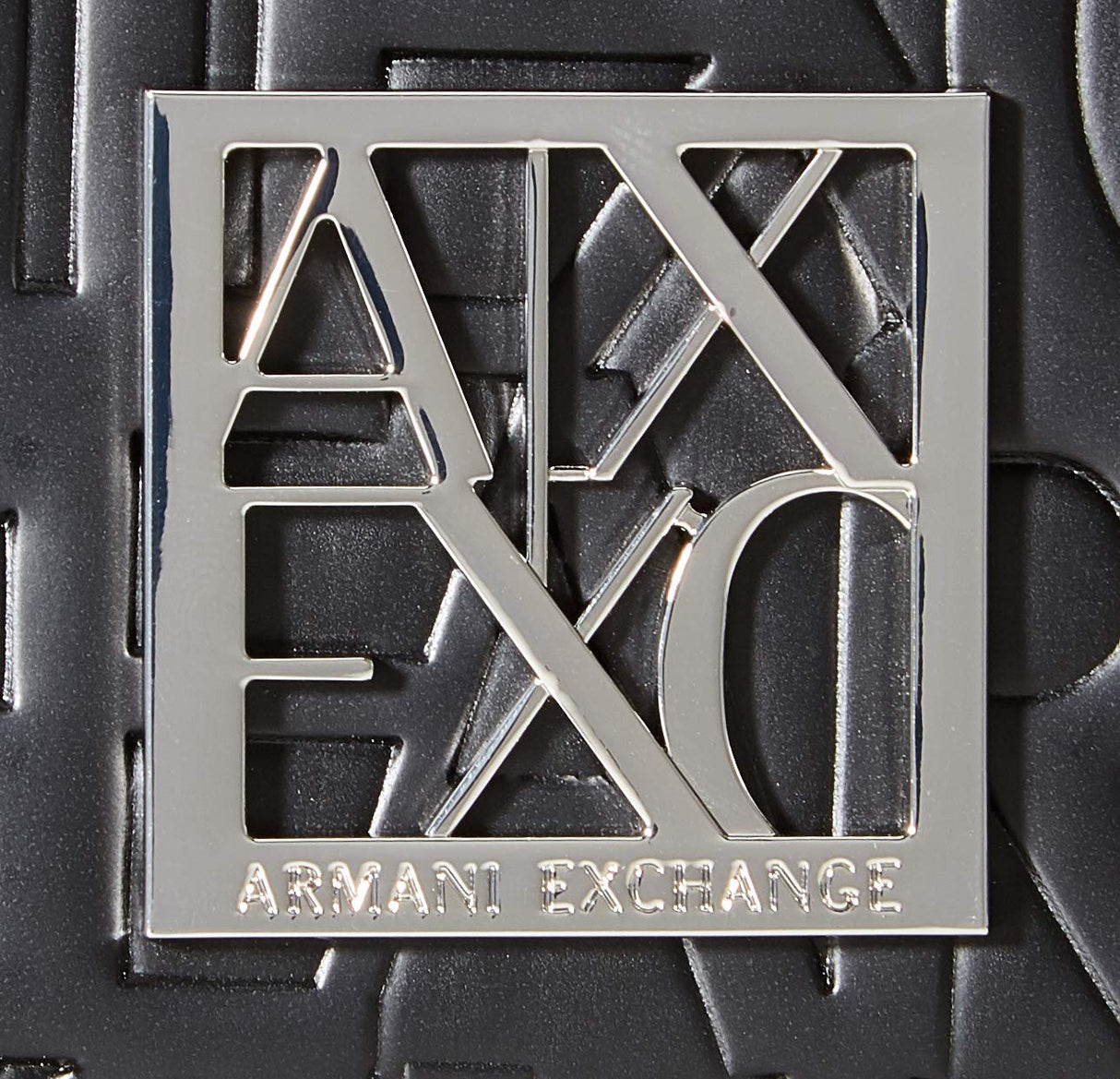 Armani Exchange Liz-Small Shoulder Strap, Crossbody Medium para Mujer, Negro (Nero-Black), 14x8x20 Centimeters (B x H x T)