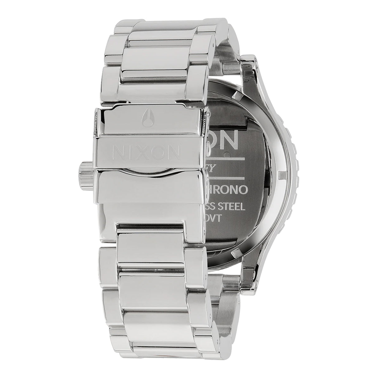 Nixon Reloj Analógico para Hombres de Cuarzo japonés con Correa en Acero Inoxidable A1389-488-00