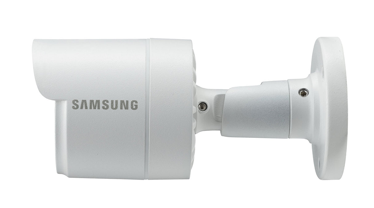 Samsung SDH-B74041P Kit de Video vigilancia con Grabador 8 Canales y 4 cámaras, 12 V, Blanco
