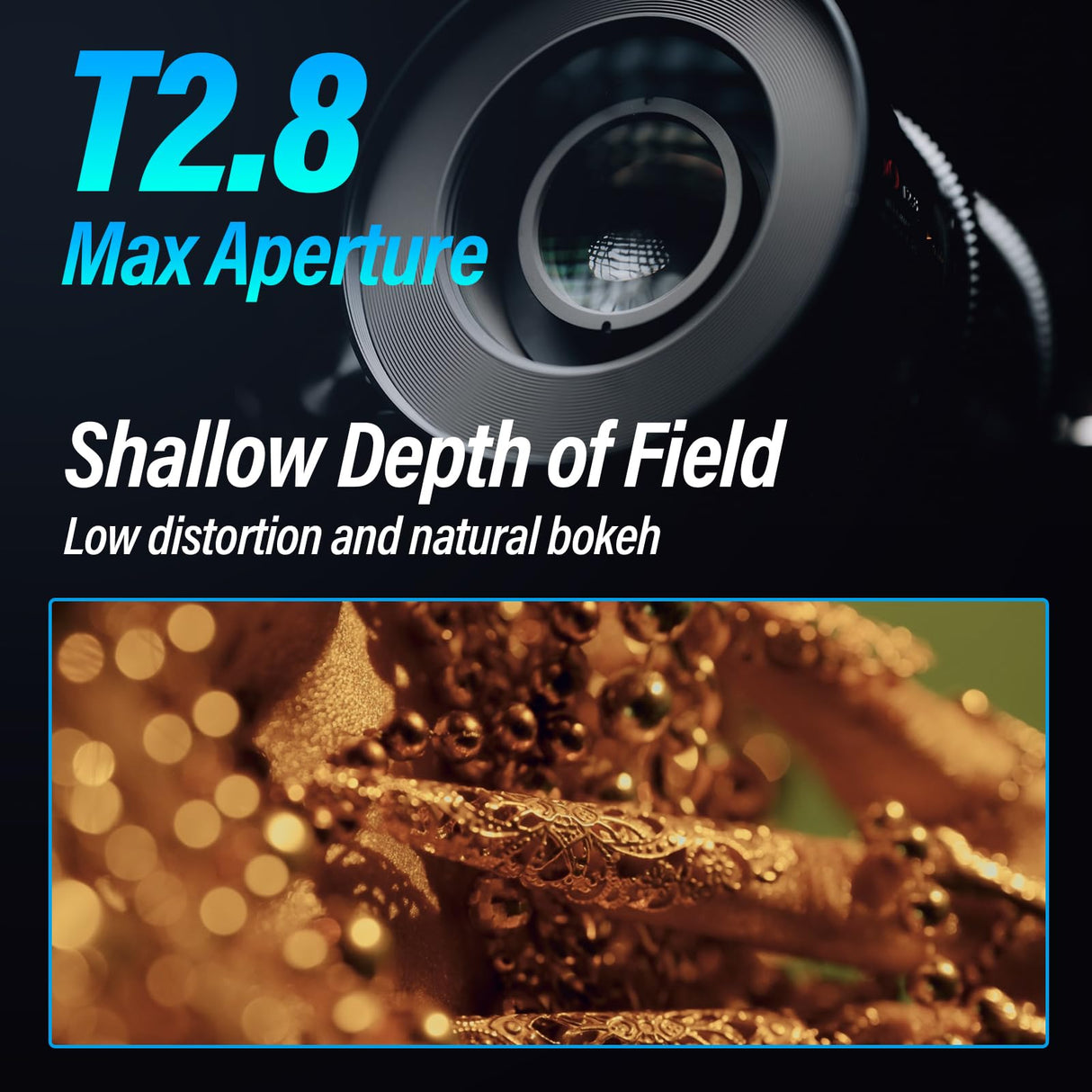 SIRUI Jupiter Macro T2 - Juego de Lentes Cine Prime de fotograma Completo (24 mm, 35 mm, 50 mm, 75 mm y 100 mm), para cámaras de Montaje PL