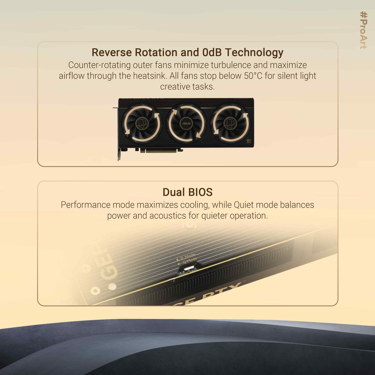 ASUS ProArt - Tarjeta gráfica Nvidia GeForce RTX 5070 Ti OC Edition, 16 GB GDDR7, 256 bits, PCIe 5.0, 2,5 Ranuras, 1 HDMI 2.1, 3 DisplayPort 2.1, USB-C, GPU Tweak III, Negro, PROART-RTX5070TI-O16G