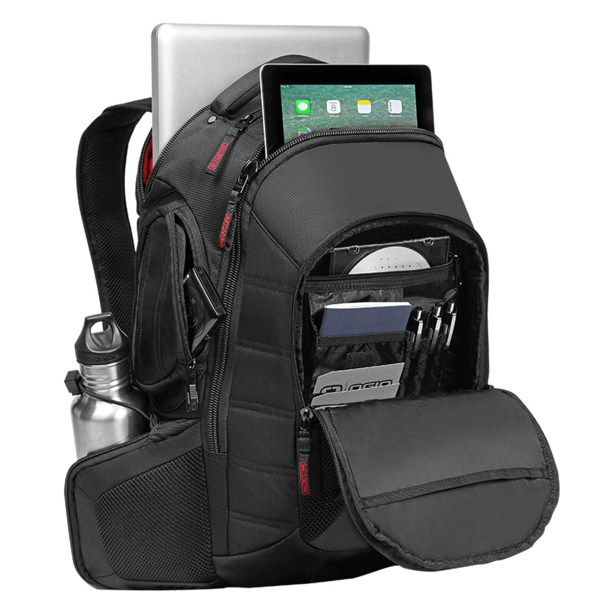 Ogio Lifestyle 2015 Bandit 17 Black Mochila Tipo Casual, 30 Litros