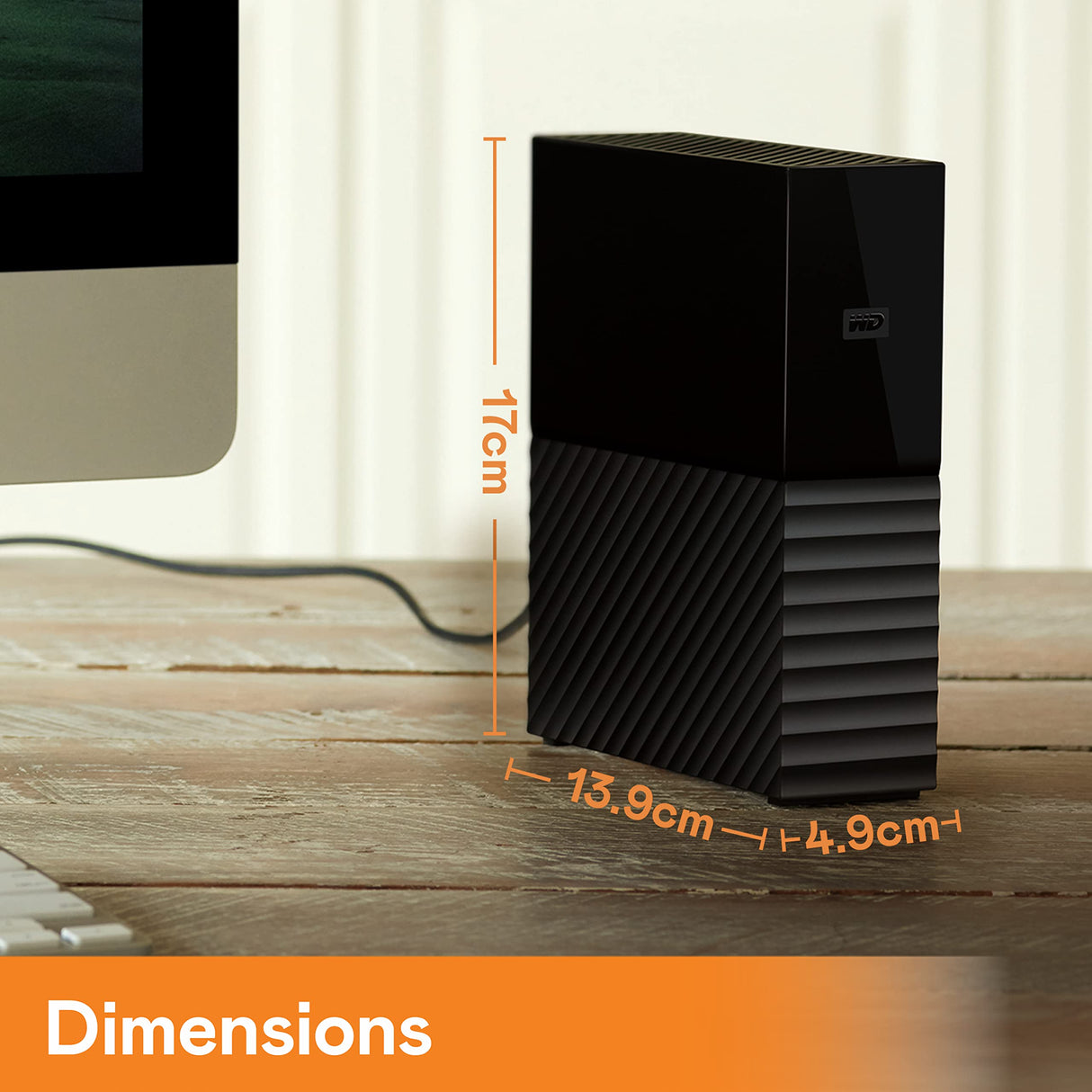 WD 24TB My Book HDD de Escritorio Disco Duro Externo, Guardar de Fotos, vídeos y Documentos Importantes. con Software para gestión de Dispositivos, Copia de Seguridad y protección de contraseñas