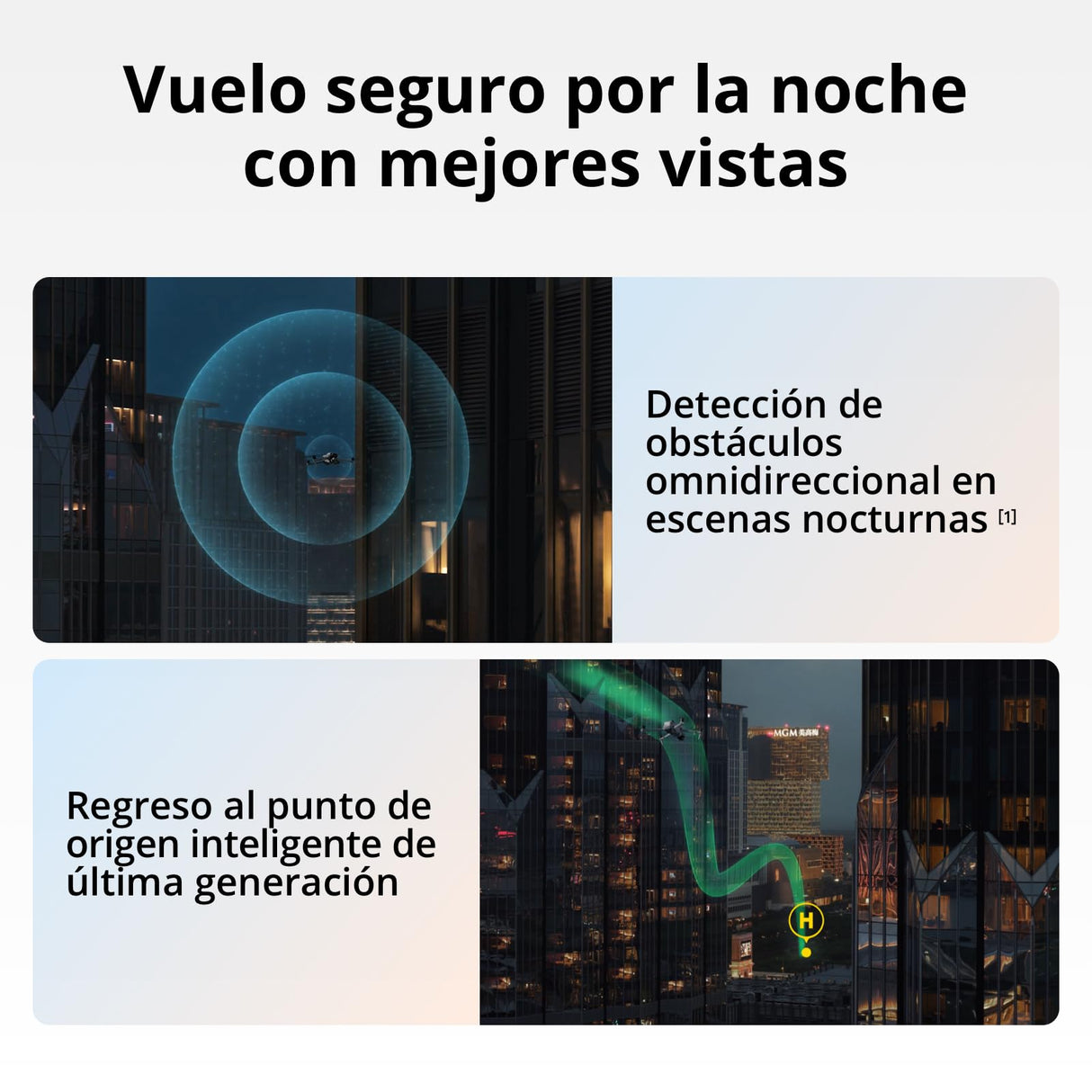 Pack DJI Air 3S Vuela Más (control remoto con pantalla RC 2), dron con gran angular con CMOS 1" y telecámara media, 4K/60 fps, detección de obstáculos omnidireccional y 3 baterías para volar más