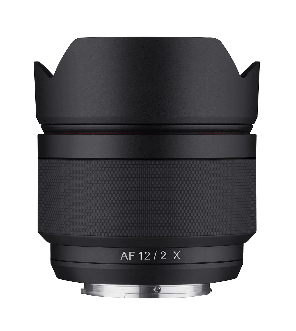 Samyang AF 12mm f/2.0 Auto Focus APS-C Lente compacta Ultra Gran Angular para Fujifilm X (SYIO12AF-FX), Negro