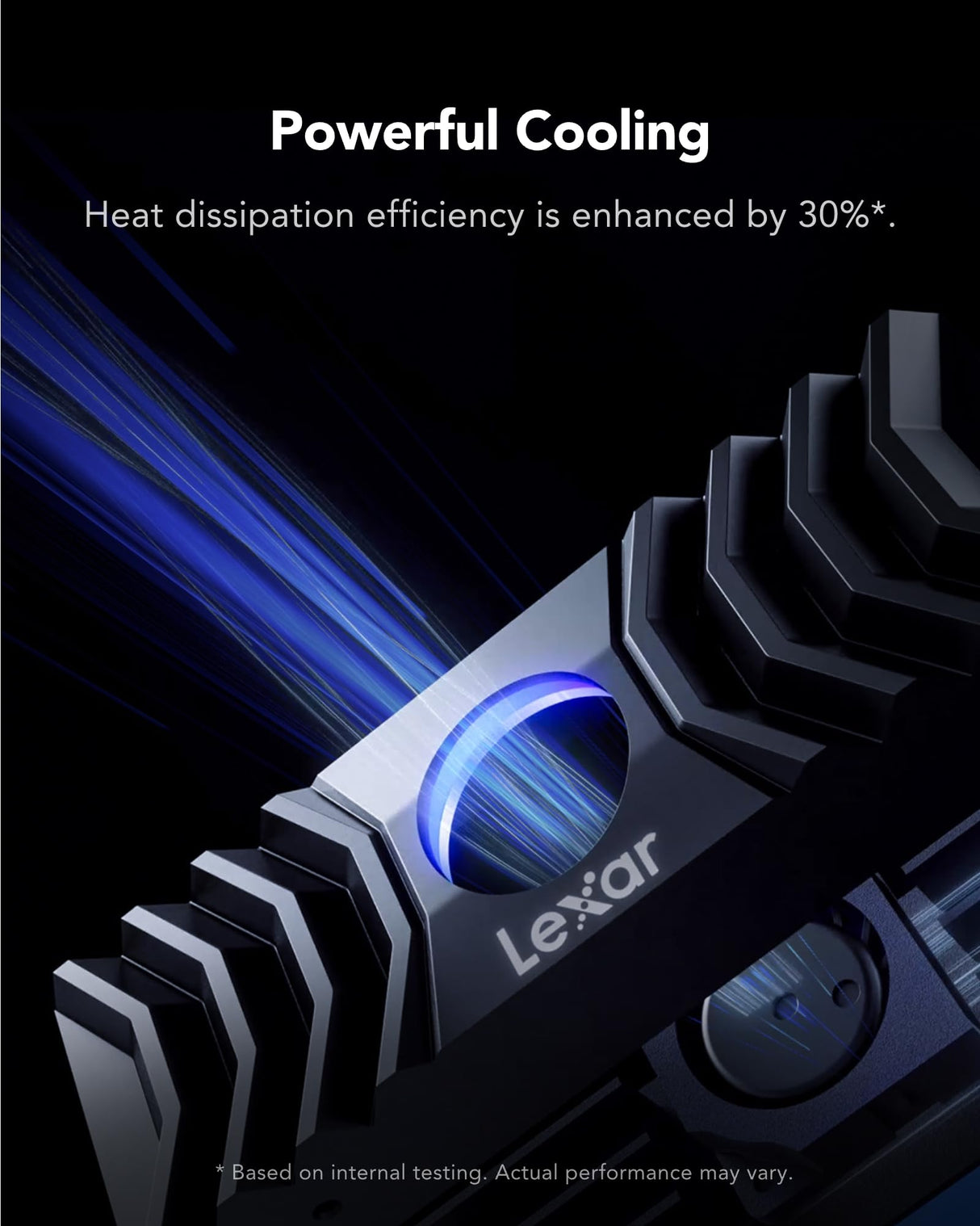 Lexar NM1090 2TB SSD PCle Gen5x4 NVMe, M.2 2280, PCIe 5.0 SSD Interna con un Potente Disipador de Calor, hasta 12000 MB/s, Unidad Interna de Estado Sólido para Juegos, Fotografía y Diseño