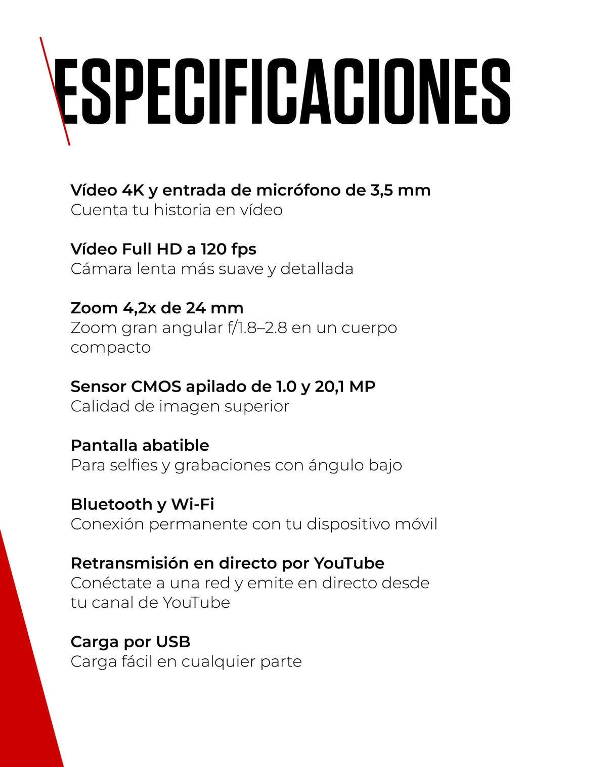 Canon PowerShot G7 X Mark III (Negra) - Cámara Digital Compacta con Sensor de 1 Pulgada y Grabación en 4K - Ideal para Ambientes con Poca Luz - Wi-Fi y Bluetooth - Ideal para Crear Estés Donde Estés