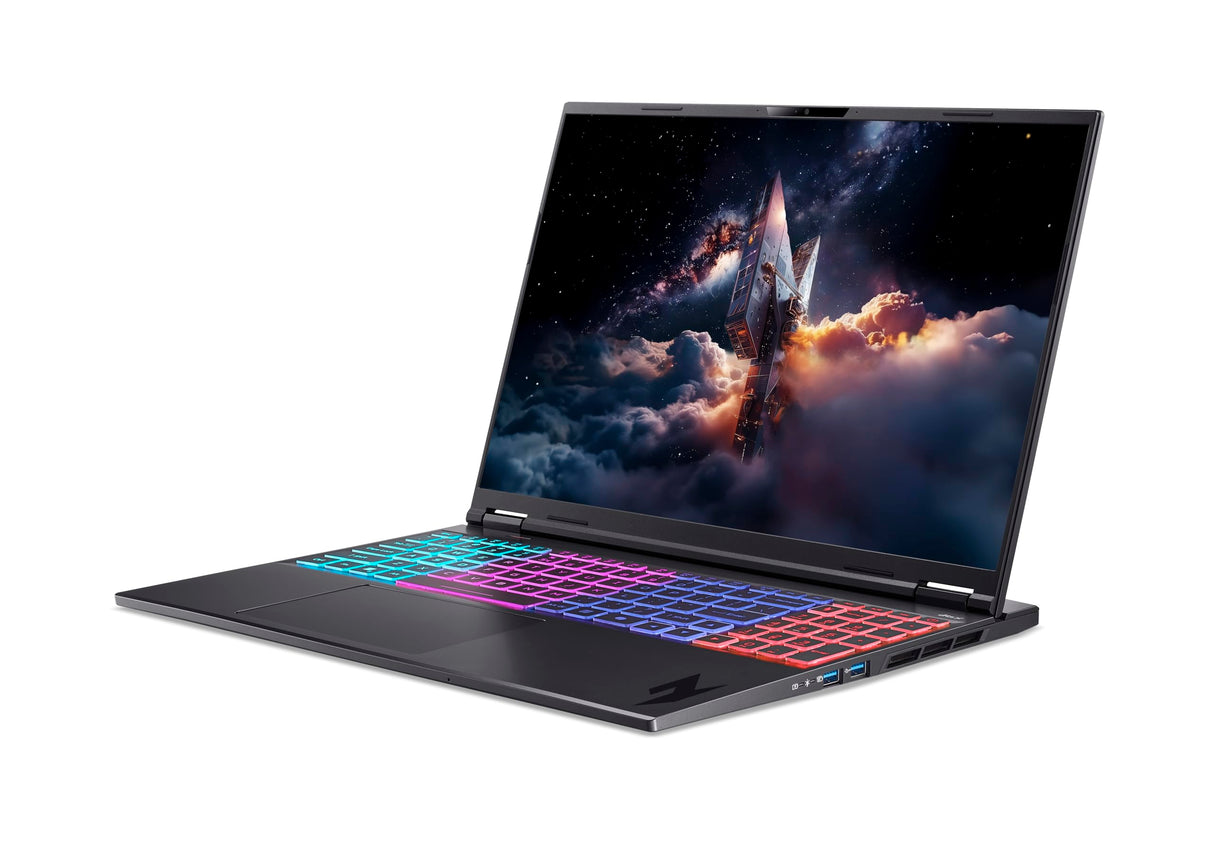 Acer Nitro 16S AI (AN16S-61-R9Y) Ordenador para Juegos, Copilot+ PC, Pantalla WQXGA IPS 180Hz de 16", AMD Ryzen AI 9 365, 32 GB RAM, SSD de 1 TB, NVIDIA GeForce RTX 5070, Windows 11, Teclado QWERTZ