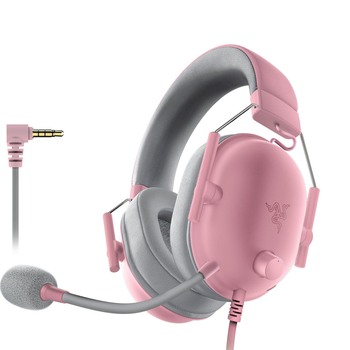 Razer BlackShark V2 X (Xbox) - Auriculares E-Sports con Cable para la Consola Xbox S|X (250 g, micrófono cardioide, transductores de 50 mm, cancelación pasiva del Ruido, Conector de 3,5 mm) Quartz