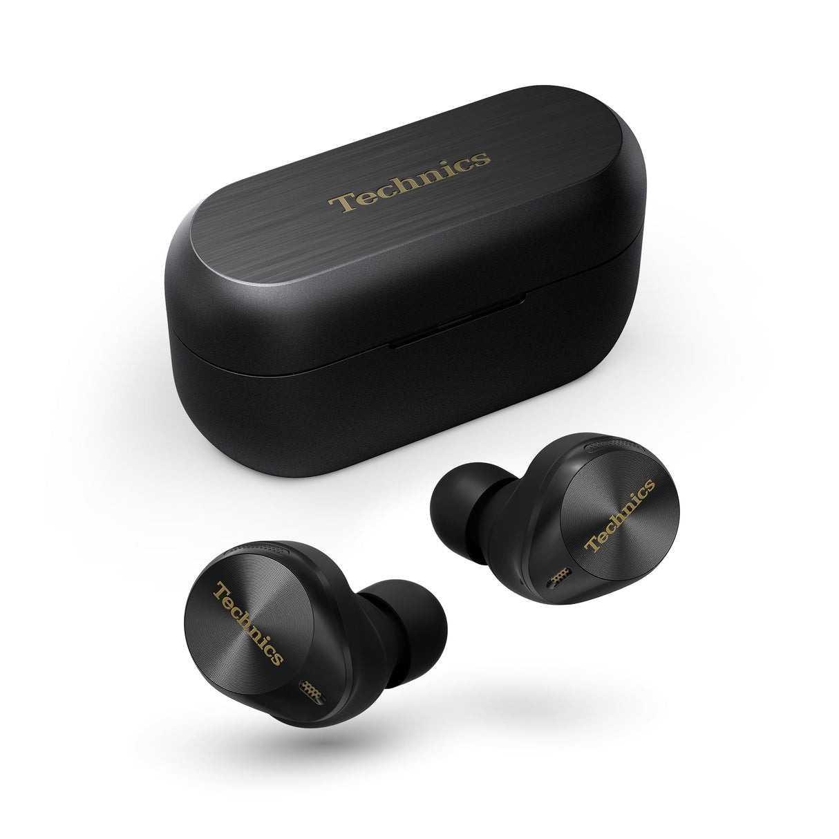 Technics EAH-AZ80E-K Auriculares Inalámbricos con Cancelación De Ruido, Bluetooth Multipunto 3 Dispositivos, Cómodos Intraurales, Carga Inalambrica, Negro