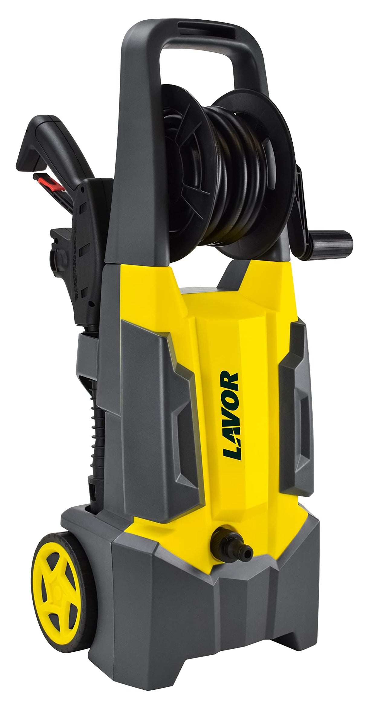 Lavor Hidrolimpiadora de Alta Presión DIVE EXTRA 135 con Enrollador de Manguera, Limpiador de Suelo, Cepillo Fijo e Sonda Desatascadora 6 metros, Presión max 135 bar, Caudal 420 litros por hora max