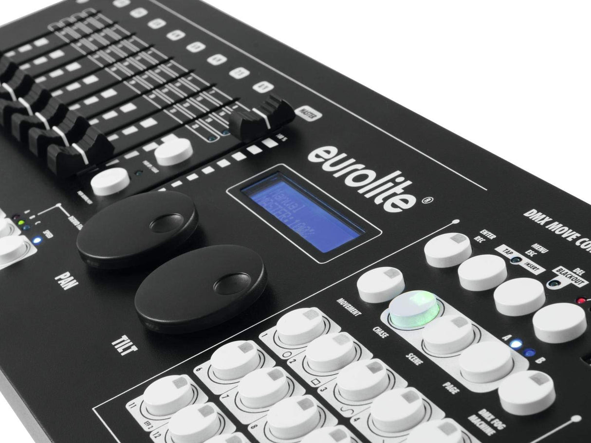Eurolite DMX Move Control 512 Pro - Controlador DMX con generador de Efectos dinámico