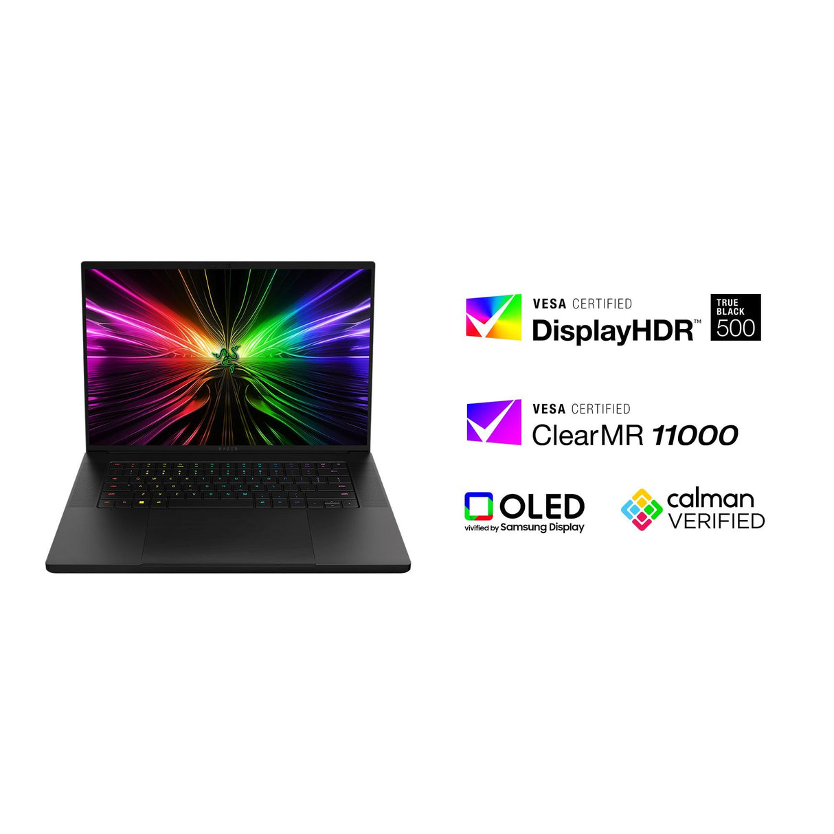 Razer Blade 16 (2024) - Portátil Gaming de 16 Pulgadas Mini-LED Modo dua - Nvidia Geforce RTX4070 - Intel i9-14900HX - 16" UHD+ 120Hz & FHD+ 240Hz - Snap Tap (16 GB DDR5, 2TB SSD) Español | Negro