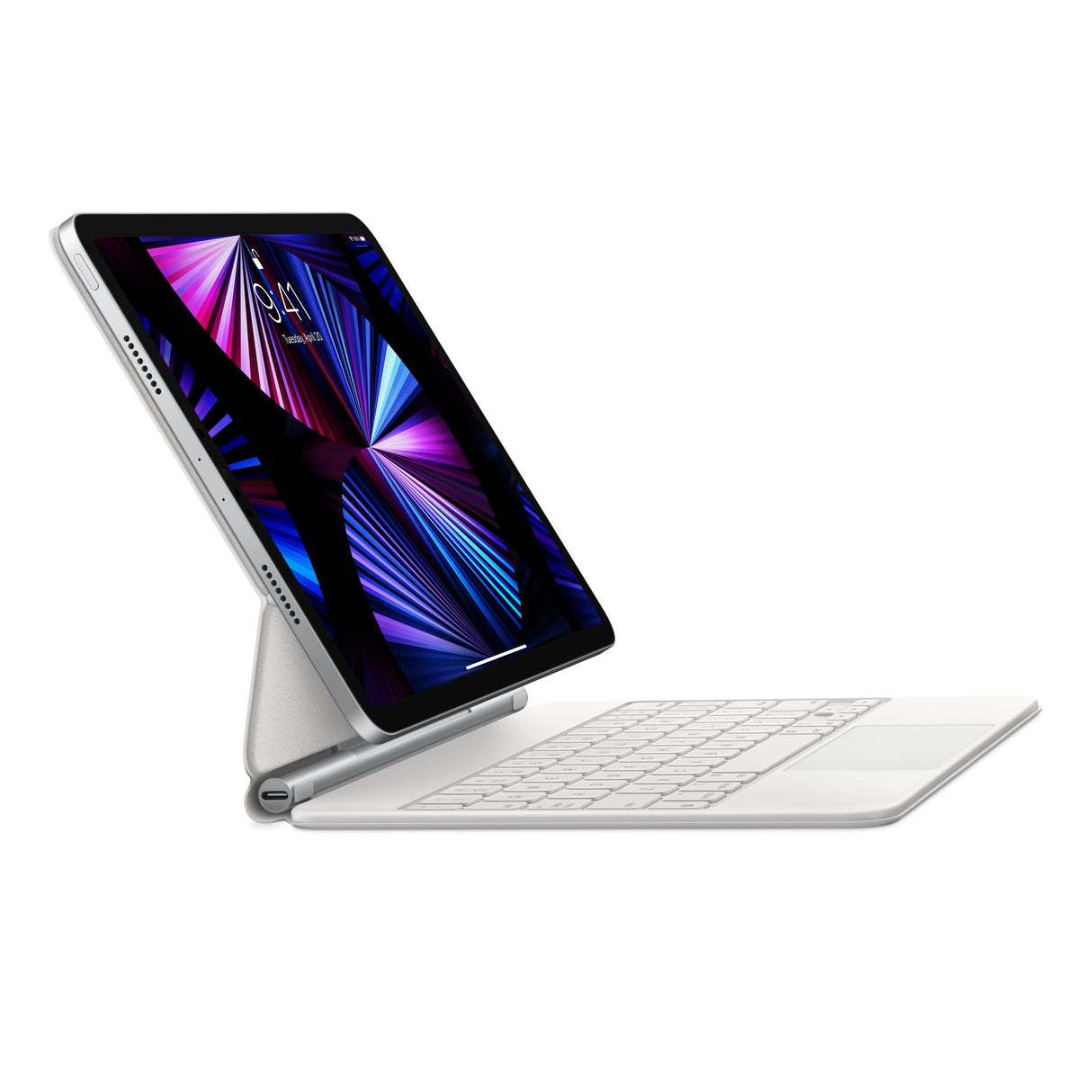Apple Magic Keyboard (para el iPad Pro de 11 Pulgadas - 3.ª generación y iPad Air - 4.ª generación) - Neerlandés - en Blanco