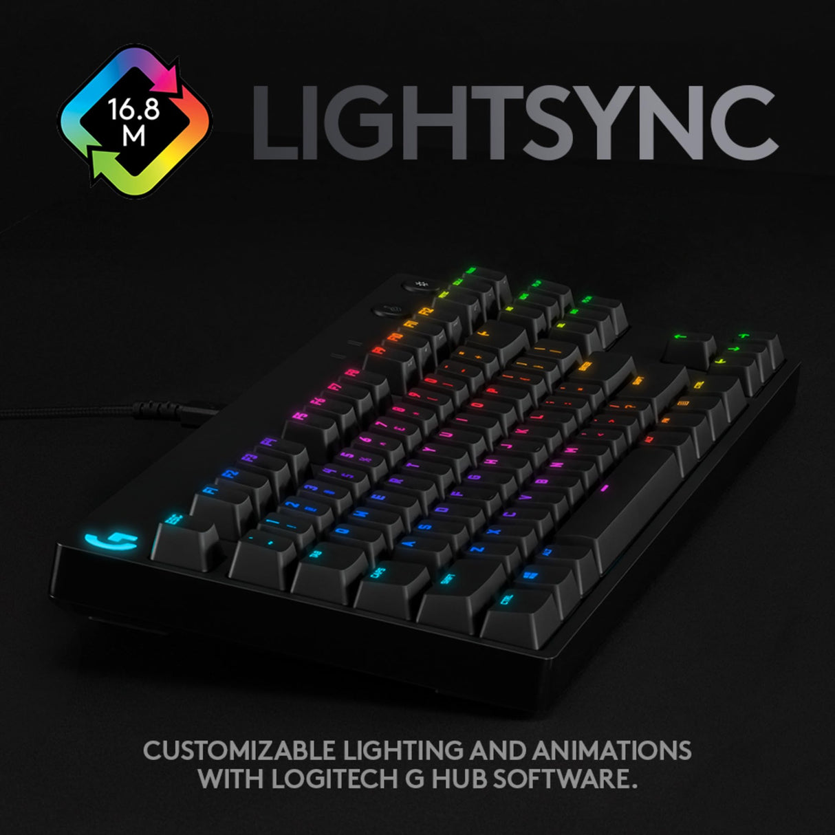 Logitech G Pro - Cableado mecánico Gaming keyb Negro - deu - Central GR Negro