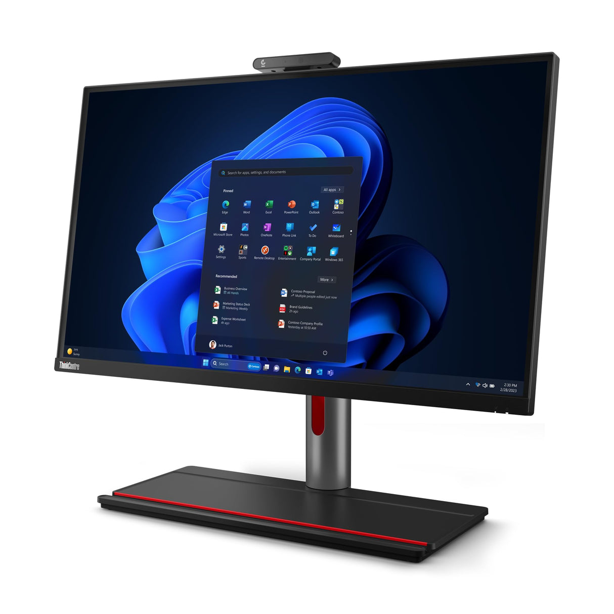 Lenovo ThinkCentre M90a Pro Gen 4 Intel Core™ i5 i5-13500 68,6 cm (27") 2560 x 1440 Pixels PC All-in-One 16 Go