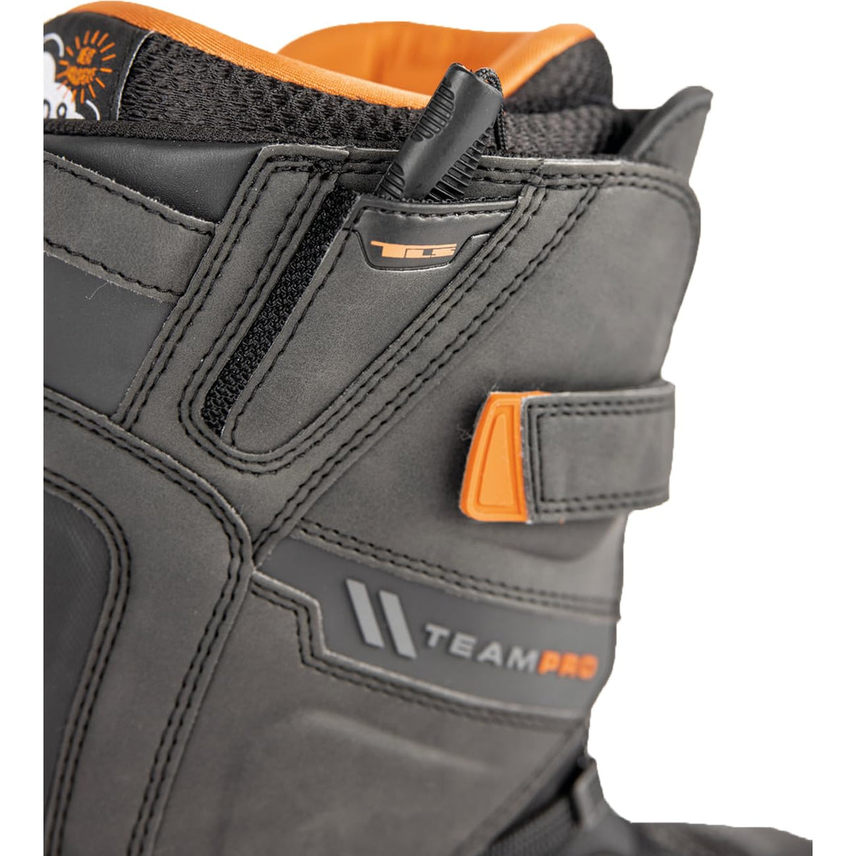 Nitro Snowboard Team Pro TLS '24 Marcus Kleveland All Mountain Freestyle-Sistema de Cordones Rápidos para Hombre Barco, Negro, MP 31.0 // EU 46 2/3 // US 13