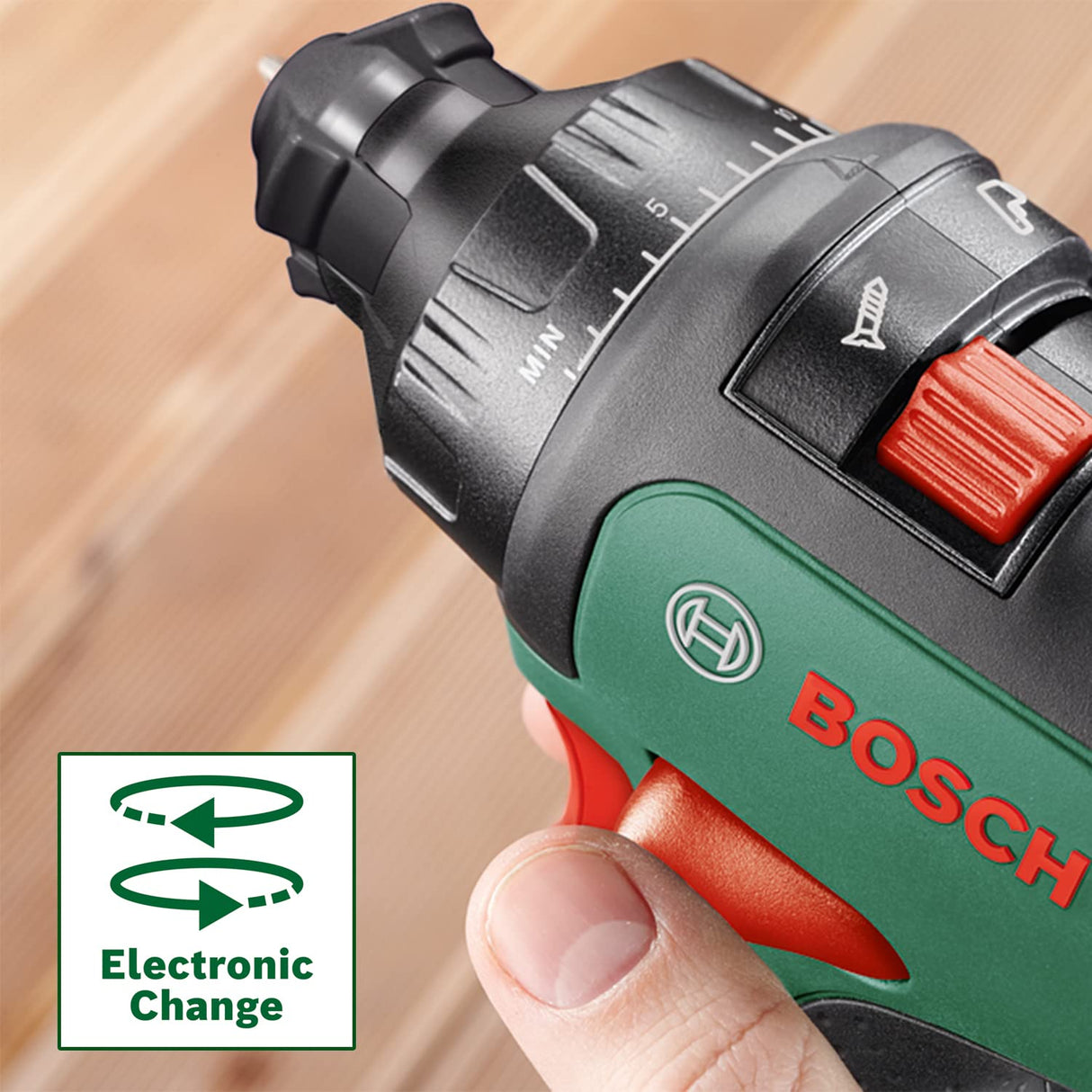Bosch Taladro/Atornillador a batería (2 baterías, sistema de 18 voltios, en maletín de transporte), AdvancedDrill 18