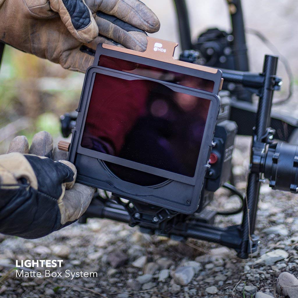 PolarPro - Kit de Filtro VND de Basecamp - Soporte de Filtro con Parasol