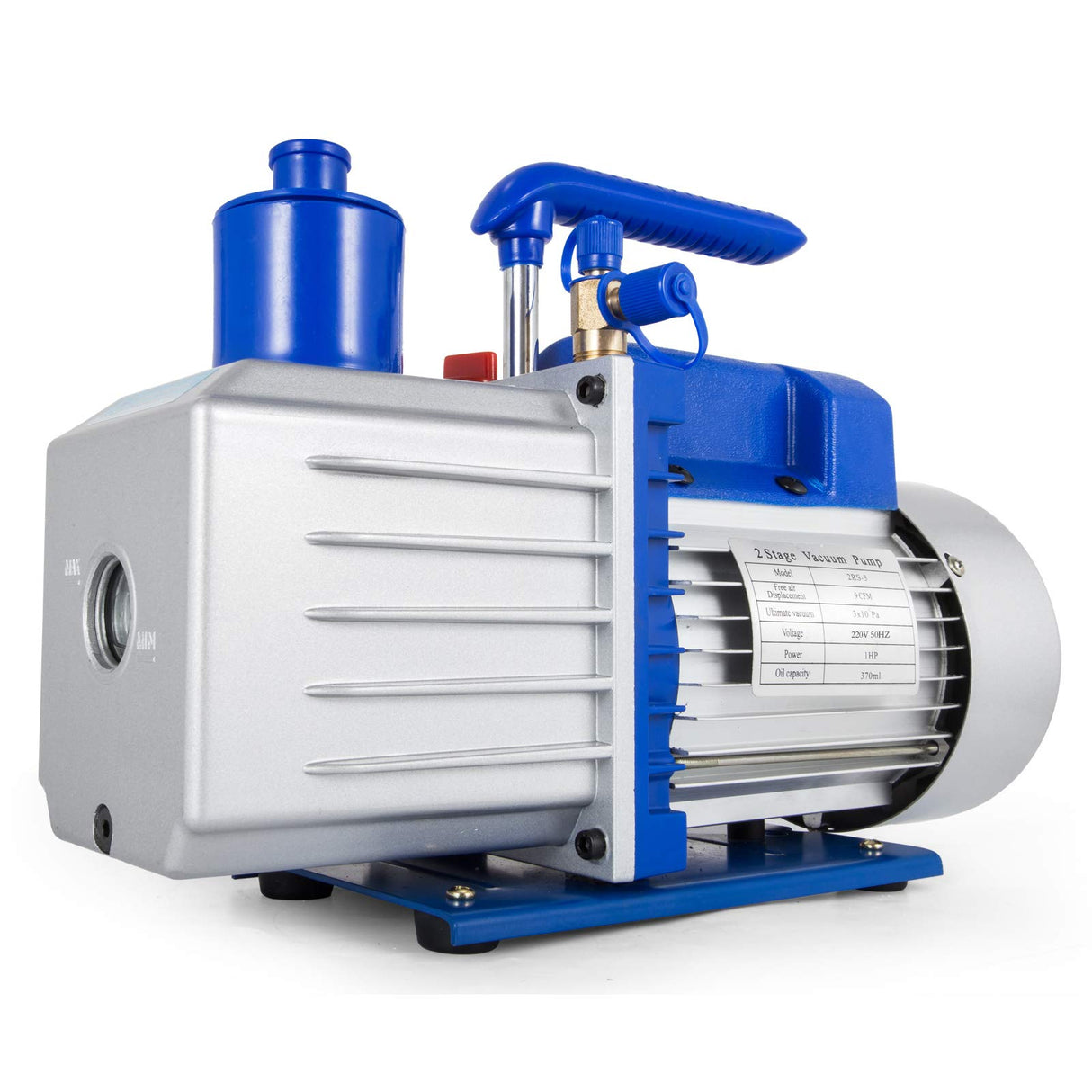 Moracle Bomba de Vacío Aire Acondicionado Coche Eléctrico Aire 220V Bomba de Vacío Aire Acondicionado (9CFM)
