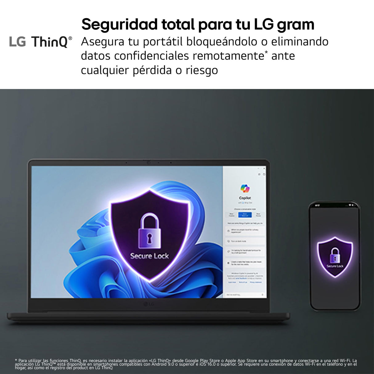 LG gram 14Z90U-G.AU88BN - Ordenador Portátil Ultraligero de 14" Intel Core Ultra 7 355, 3 GB RAM, 1 TB SSD, Intel Graphics (4Xe), IPS Antirreflejo, 1120g, 36.5h, Windows 11, Teclado ES, Negro