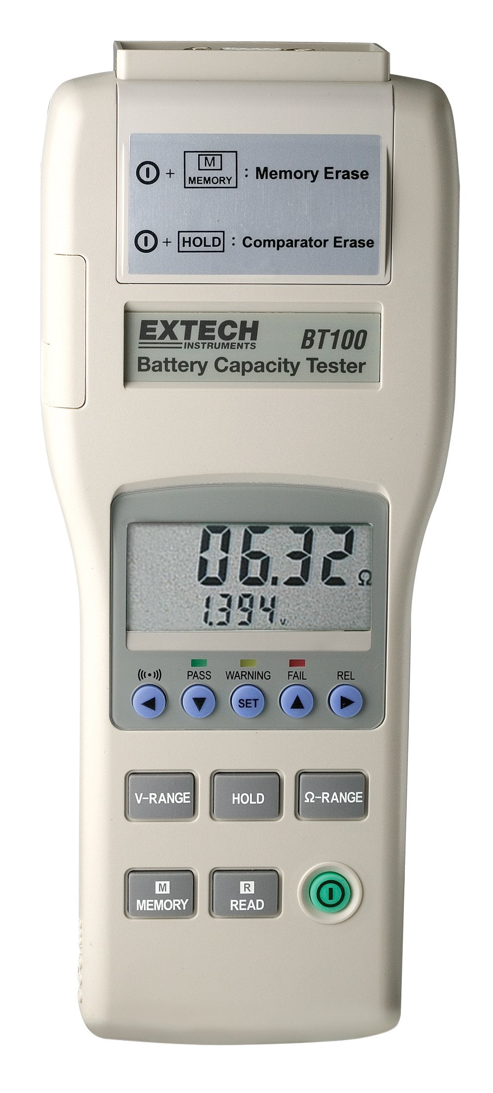 Extech BT100 Probador de capacidad de baterías