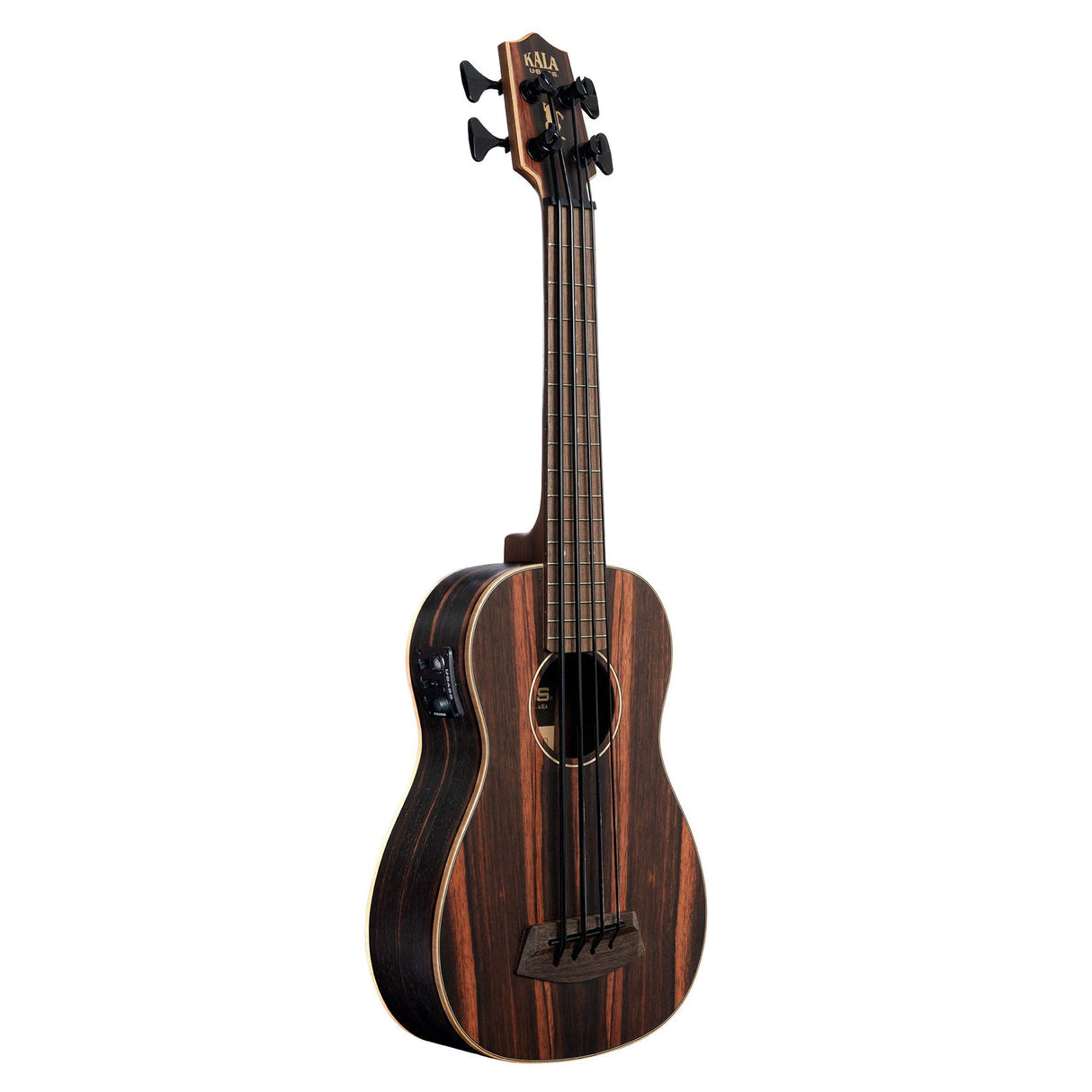 Kala - UBASS-EBY-FS - U-BASS Striped Ebony electrificado - c/funda