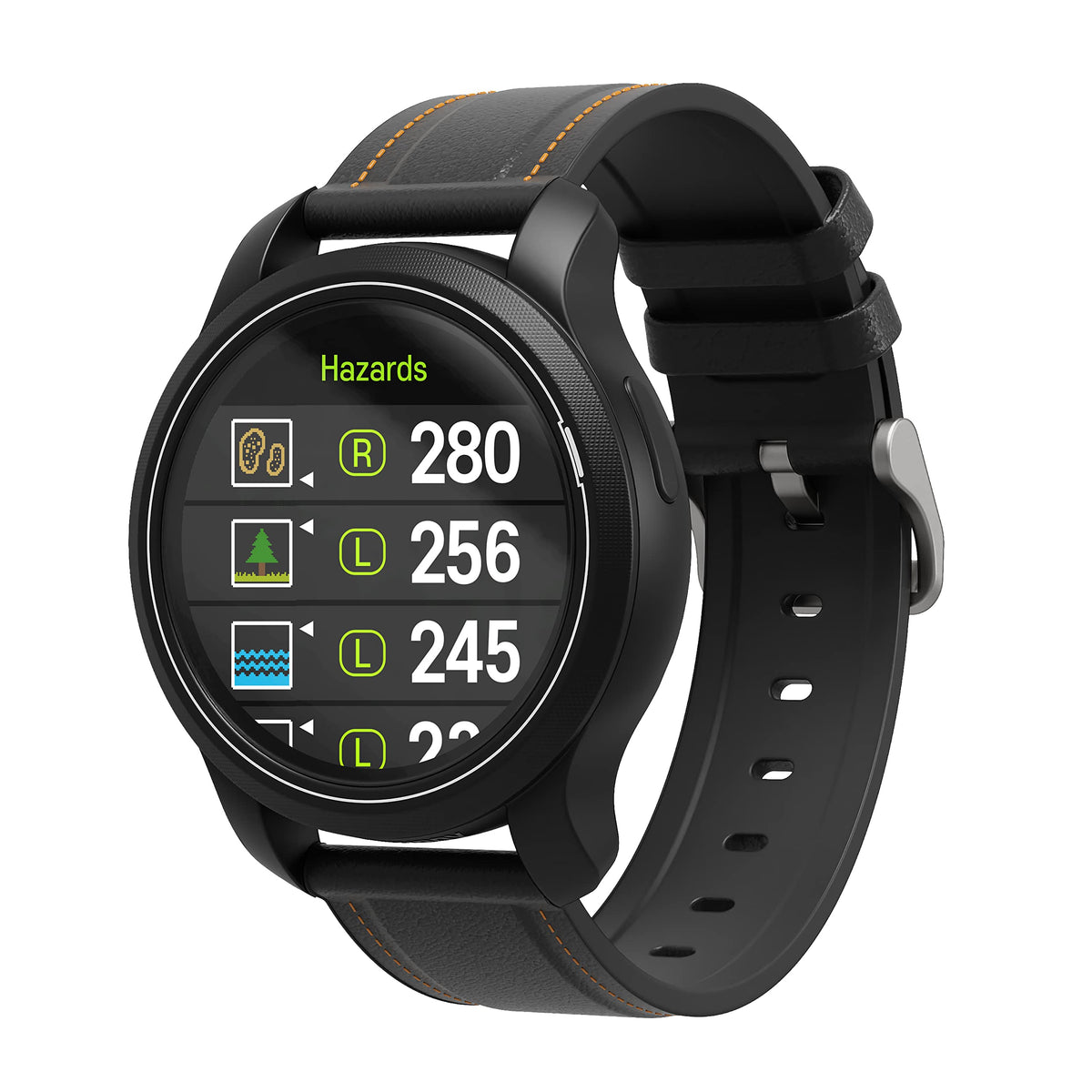 GolfBuddy Aim W12 - Reloj de Golf GPS con Pantalla táctil a Todo Color, ondulación Verde, Vista previa de Agujeros, Forma más Inteligente de Jugar